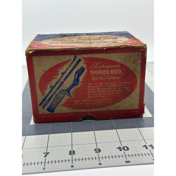 Shakespeare WonderCast No. 1794 Push-Button Reel Boxed With Manual & Oil Set - Picture 15 of 16
